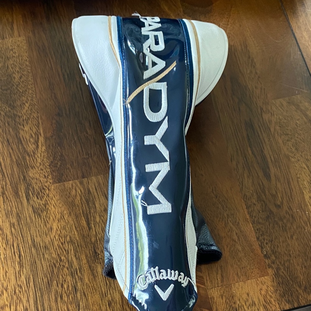 Callaway Paradym Navy White & Gold Driver Headcover
